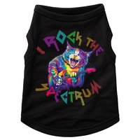 Rockin I ROCK THE SPECTRUM Autism Awareness Different Tune Doggie Tank