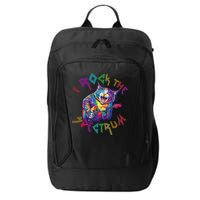 Rockin I ROCK THE SPECTRUM Autism Awareness Different Tune City Backpack