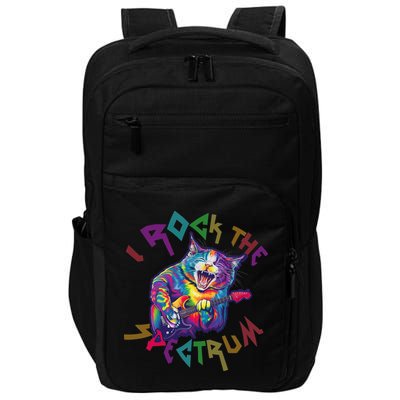 Rockin I ROCK THE SPECTRUM Autism Awareness Different Tune Impact Tech Backpack