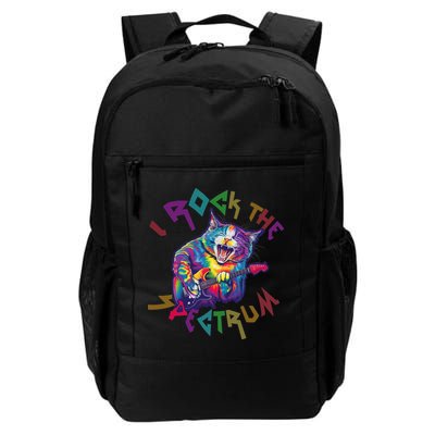 Rockin I ROCK THE SPECTRUM Autism Awareness Different Tune Backpack