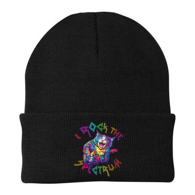 Rockin I ROCK THE SPECTRUM Autism Awareness Different Tune Beanie