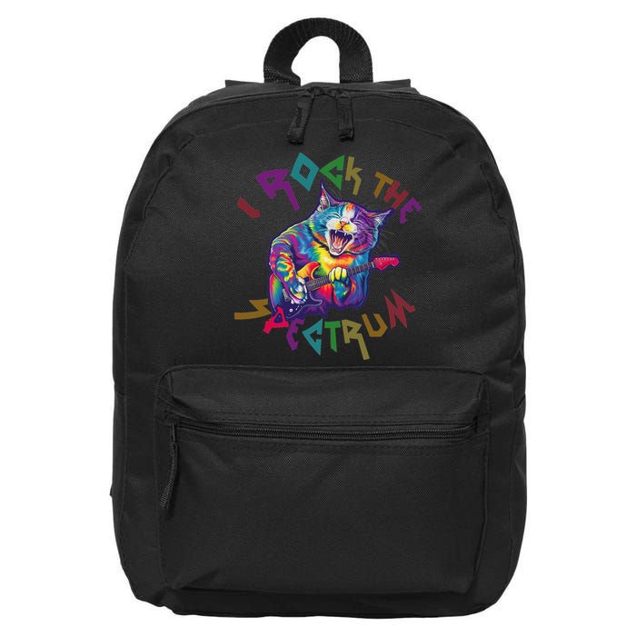 Rockin I ROCK THE SPECTRUM Autism Awareness Different Tune 16 in Basic Backpack