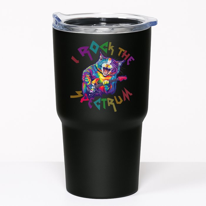 Rockin I ROCK THE SPECTRUM Autism Awareness Different Tune Tumbler
