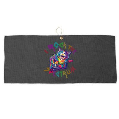 Rockin I ROCK THE SPECTRUM Autism Awareness Different Tune Large Microfiber Waffle Golf Towel