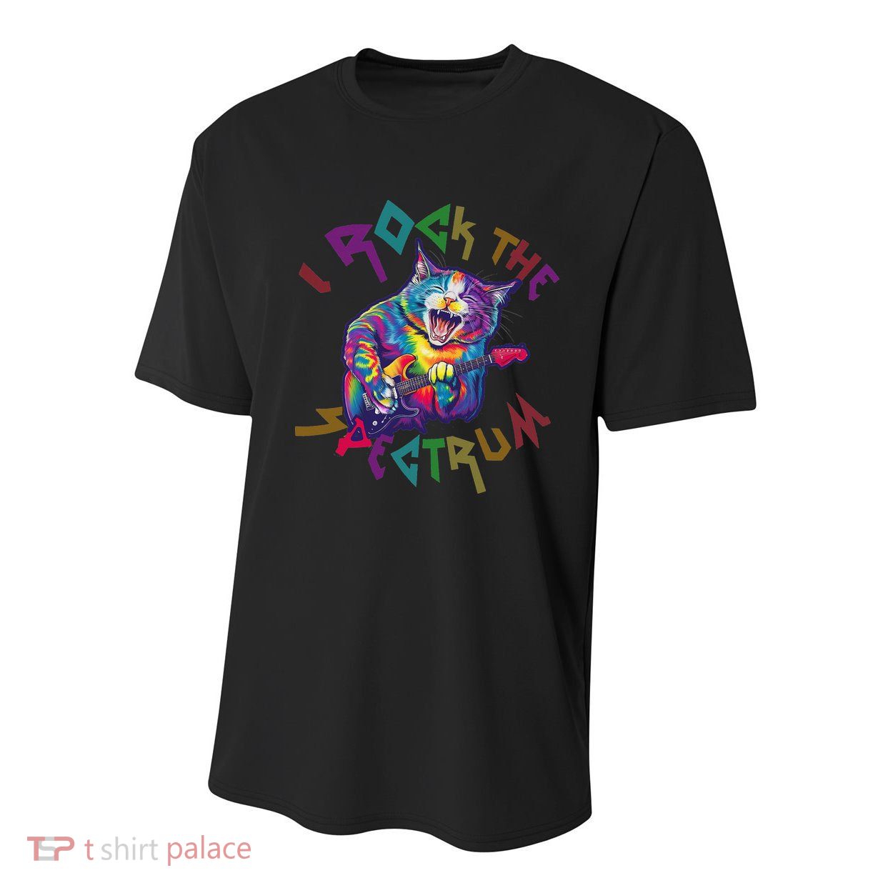 Rockin I ROCK THE SPECTRUM Autism Awareness Different Tune Youth Performance Sprint T-Shirt