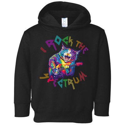 Rockin I ROCK THE SPECTRUM Autism Awareness Different Tune Toddler Hoodie