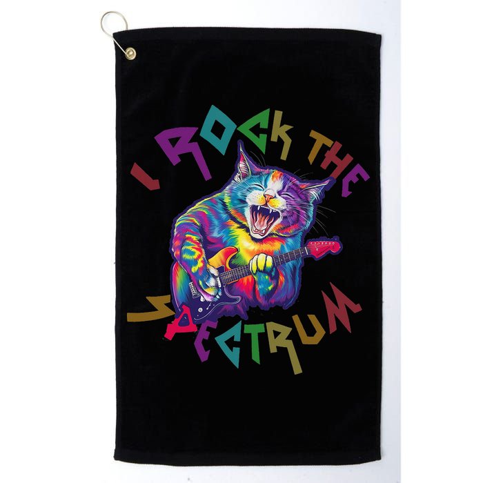 Rockin I ROCK THE SPECTRUM Autism Awareness Different Tune Golf Towel