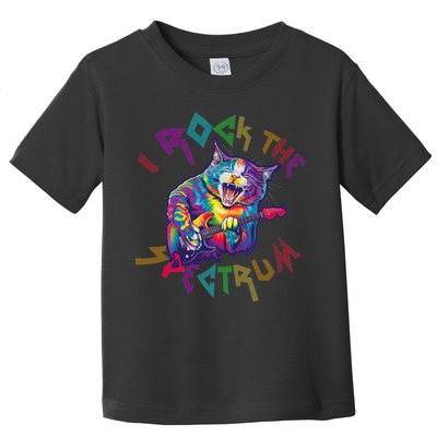 Rockin I ROCK THE SPECTRUM Autism Awareness Different Tune Toddler T-Shirt
