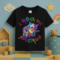 Rockin I ROCK THE SPECTRUM Autism Awareness Different Tune Toddler T-Shirt