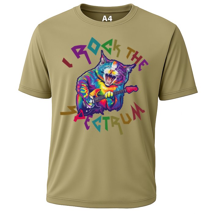Rockin I ROCK THE SPECTRUM Autism Awareness Different Tune Performance Shirt
