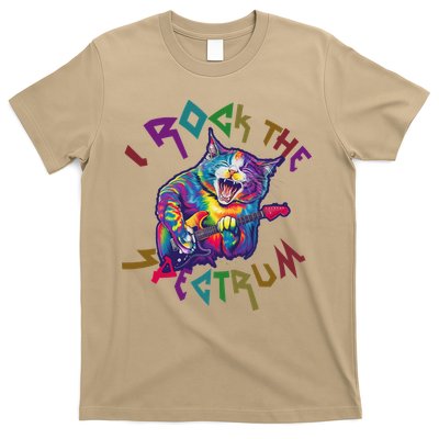 Rockin I ROCK THE SPECTRUM Autism Awareness Different Tune T-Shirt