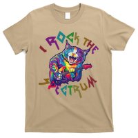 Rockin I ROCK THE SPECTRUM Autism Awareness Different Tune T-Shirt