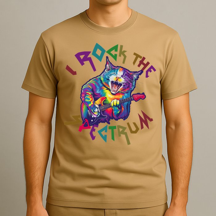 Rockin I ROCK THE SPECTRUM Autism Awareness Different Tune T-Shirt