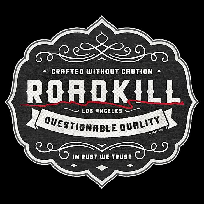 Roadkill In Rust We Trust Motortrend Drawstring Bag