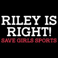Riley Is Right | I Stand With Riley Gaines Cooling Performance Crew T-Shirt