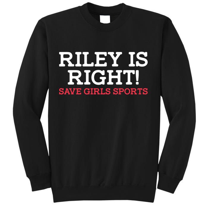 Riley Is Right | I Stand With Riley Gaines Sweatshirt