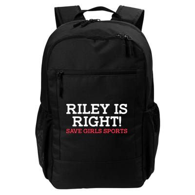 Riley Is Right | I Stand With Riley Gaines Backpack