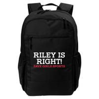 Riley Is Right | I Stand With Riley Gaines Backpack