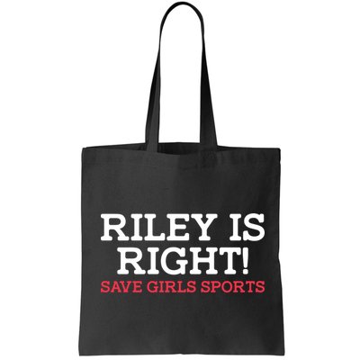 Riley Is Right | I Stand With Riley Gaines Bag