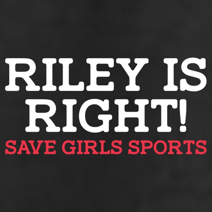 Riley Is Right | I Stand With Riley Gaines Large Microfiber Waffle Golf Towel