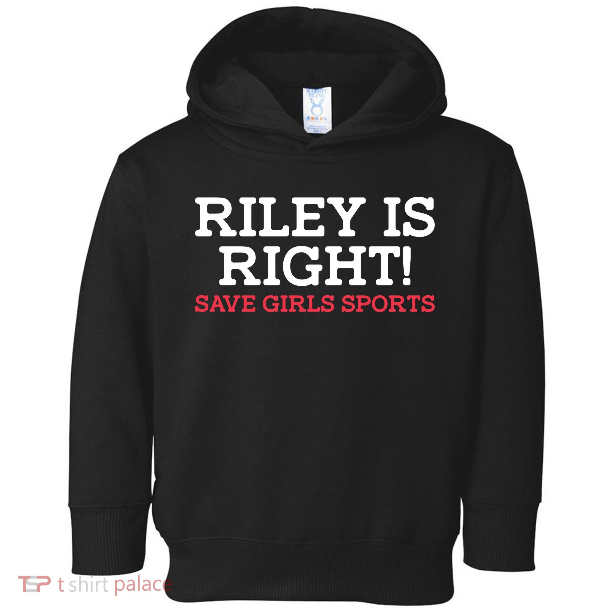 Riley Is Right | I Stand With Riley Gaines Toddler Hoodie