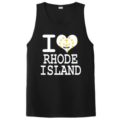 Rhode Island Rhode Island Flag Map Usa PosiCharge Competitor Tank