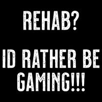 Rehab I'd Rather Be Gaming Backpack