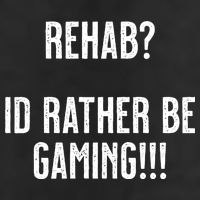 Rehab I'd Rather Be Gaming Adult Drive Performance Visor