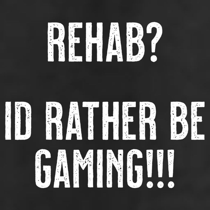 Rehab I'd Rather Be Gaming Adult Drive Performance Visor