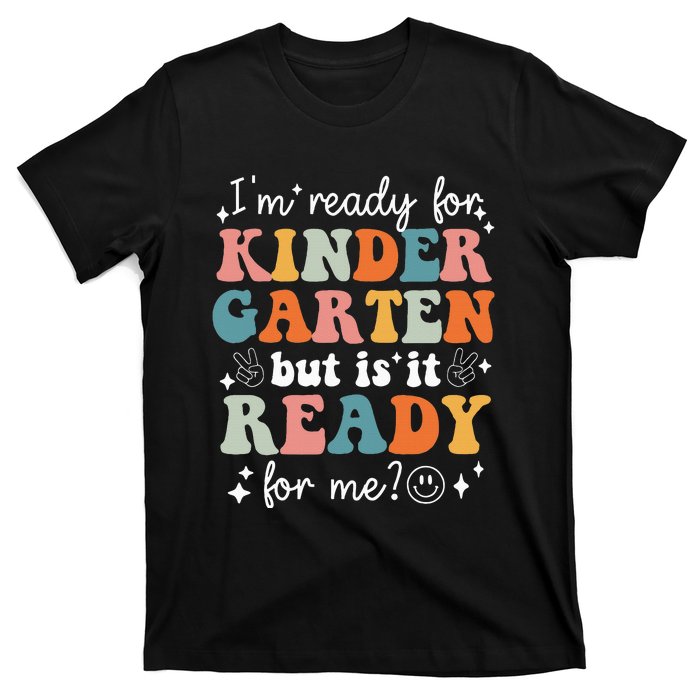 Retro I'm Ready For Kindergarten First Day of School Teacher T-Shirt