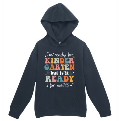 Retro I'm Ready For Kindergarten First Day of School Teacher Urban Pullover Hoodie