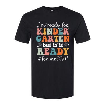 Retro I'm Ready For Kindergarten First Day of School Teacher Softstyle CVC T-Shirt