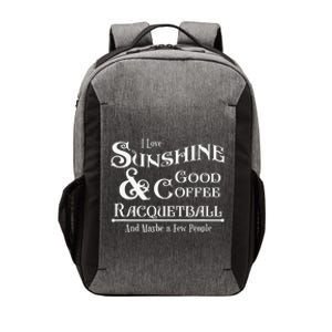 Racquetball I'd Rather Be Playing Racquetball Vector Backpack