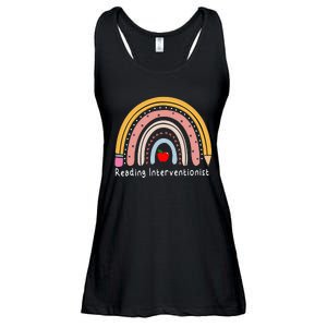 Reading Interventionist Reading Specialist Ladies Essential Flowy Tank