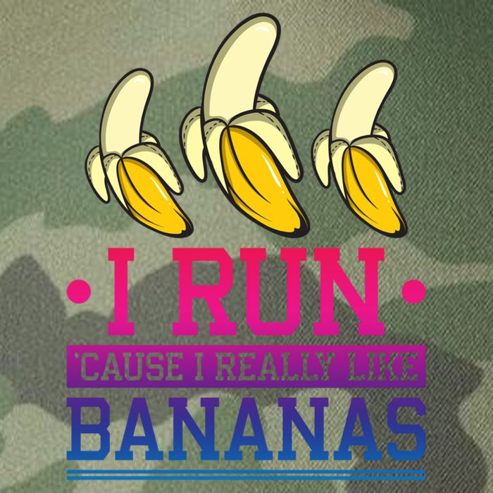 Runner I Run Because I Like Bananas Marathoner Funny Running Funny Gift Legacy Tie Dye Trucker Hat