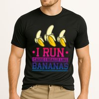 Runner I Run Because I Like Bananas Marathoner Funny Running Funny Gift Performance Shirt
