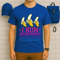Runner I Run Because I Like Bananas Marathoner Funny Running Funny Gift T-Shirt