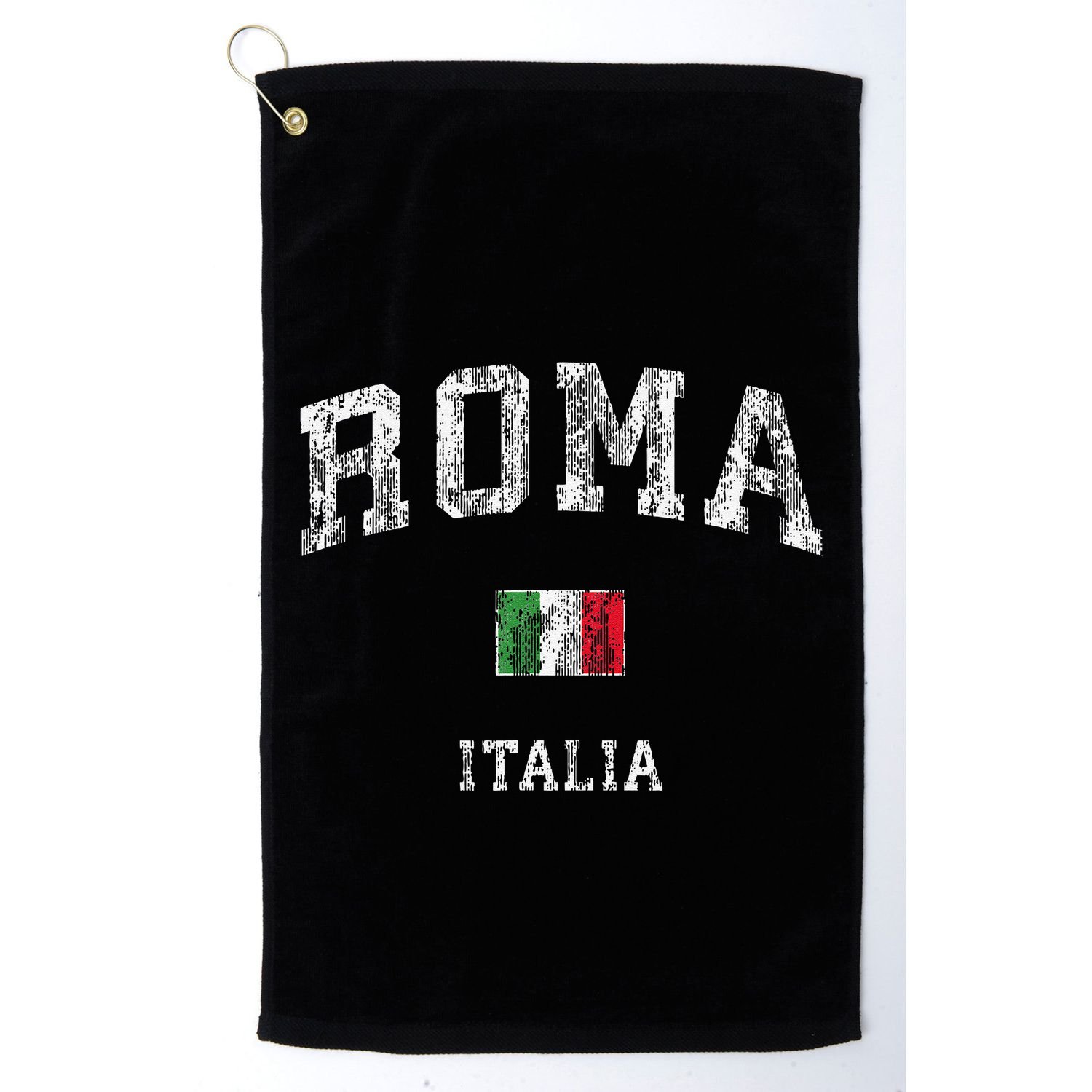 Roma Italia Rome Italy Vintage Athletic Sports Golf Towel