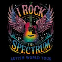 Rockstar I ROCK THE SPECTRUM Autism Awareness Support Sustainable Bucket Hat