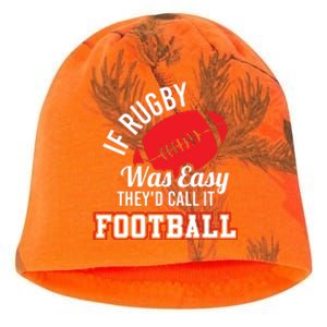 Rugby If Rugby Was Easy TheyD Call It Football Kati - Camo Knit Beanie