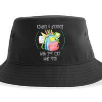 Reading Intervention Reading Is Dreaming Library Student Sustainable Bucket Hat