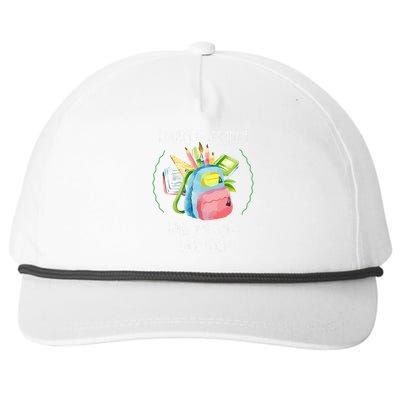 Reading Intervention Reading Is Dreaming Library Student Snapback Five-Panel Rope Hat