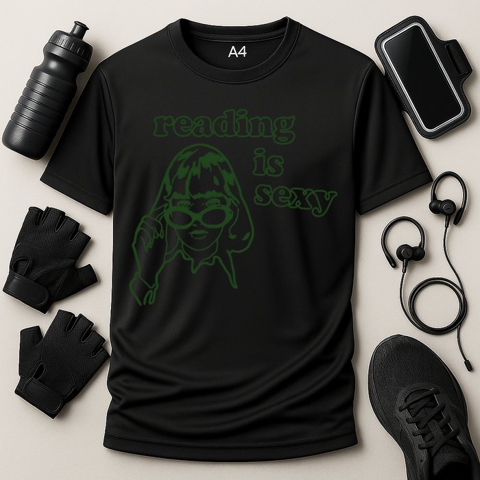Reading Is Sexy Cooling Performance Crew T-Shirt