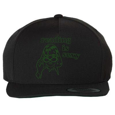 Reading Is Sexy Wool Snapback Cap