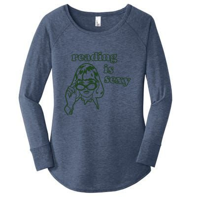 Reading Is Sexy Women's Perfect Tri Tunic Long Sleeve Shirt