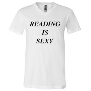 Reading Is Sexy V-Neck T-Shirt