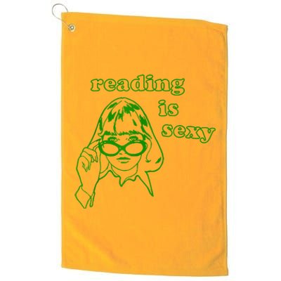 Reading Is Sexy Costume Library Women Bookworm Bookaholic Platinum Collection Golf Towel