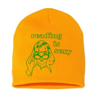 Reading Is Sexy Costume Library Women Bookworm Bookaholic Short Acrylic Beanie