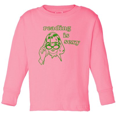 Reading Is Sexy Costume Library Women Bookworm Bookaholic Toddler Long Sleeve Shirt