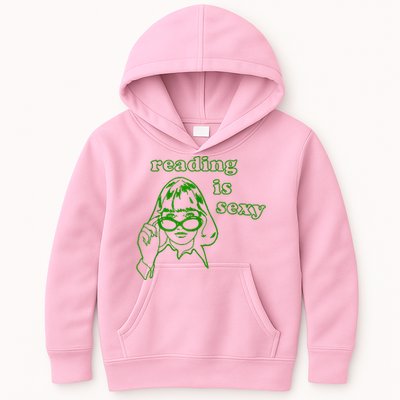 Reading Is Sexy Costume Library Women Bookworm Bookaholic Kids Hoodie